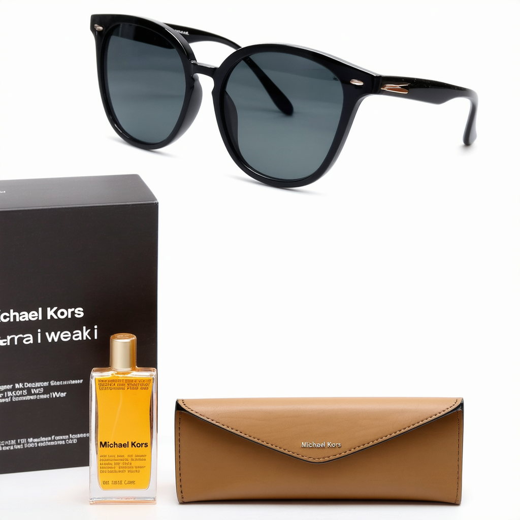 Michael Kors MK2015B+ BUNDLE with Designer iWear Eyewear Care Kit