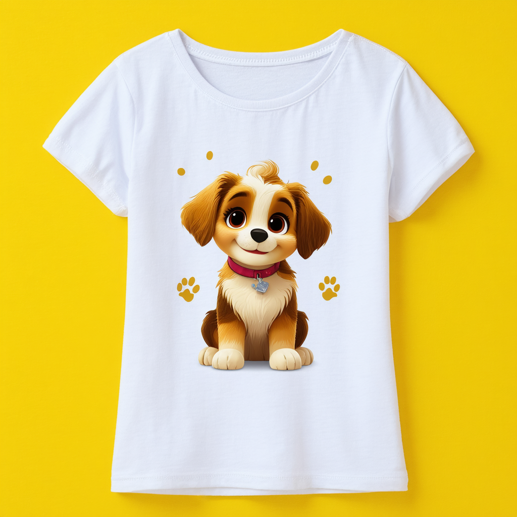 Disney Bingo and Rolly Tee for Girls - Puppy Dog Pals