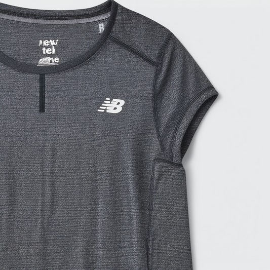 New Balance Women's Heather Tech Short Sleeve