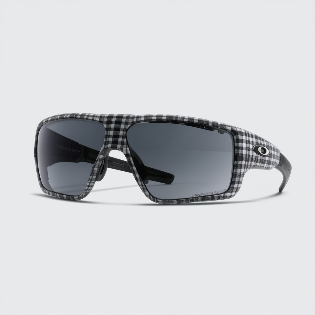 Oakley Dispatch II Men's Sunglasses - Smog Plaid w/ Grey Lens
