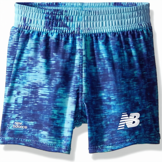 New Balance Girl's Printed Athletic Short
