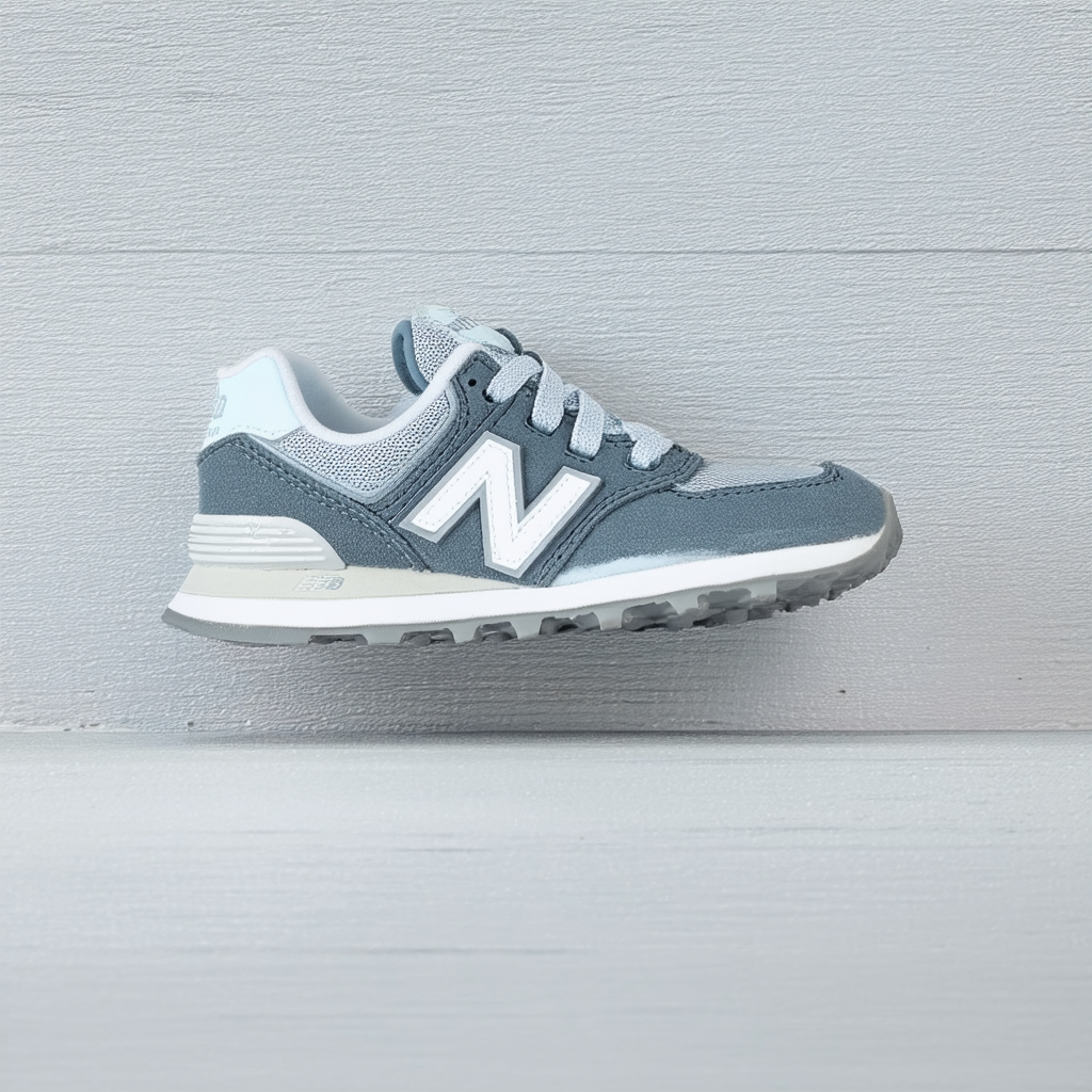 New Balance KL574 Pre Lace-Up Running Shoe (Little Kid)