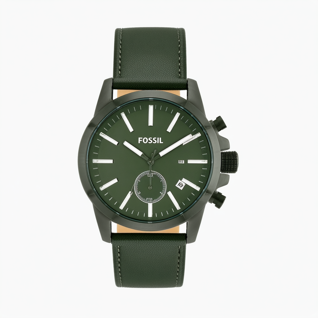 Fossil Men's CH2726 Flight Green Dial Watch