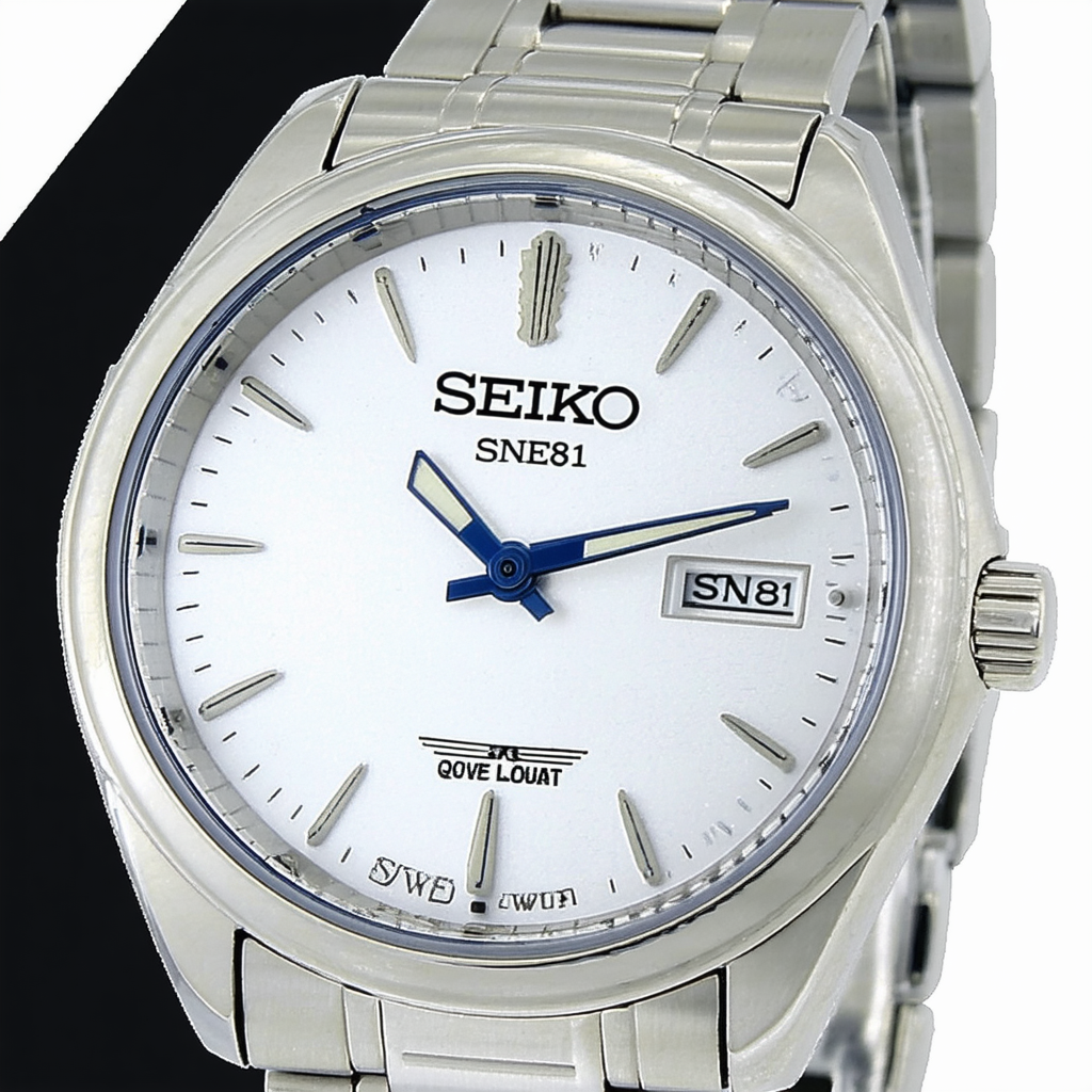 Seiko Women's SNE881 Analog Display Japanese Quartz Silver Watch