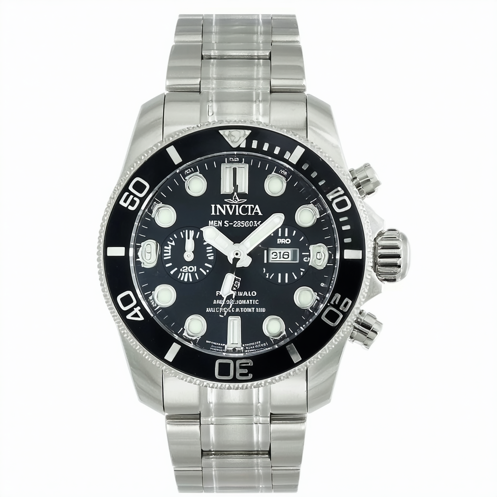 Invicta Men's 23630 Pro Diver Analog Display Automatic Self Wind Silver Watch