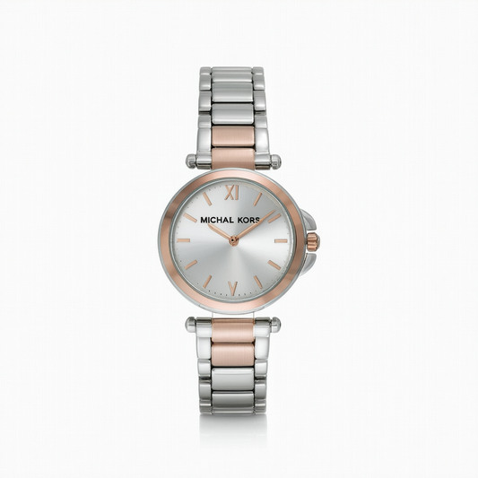 Michael Kors Women's Wyatt Silver/Rose Watch