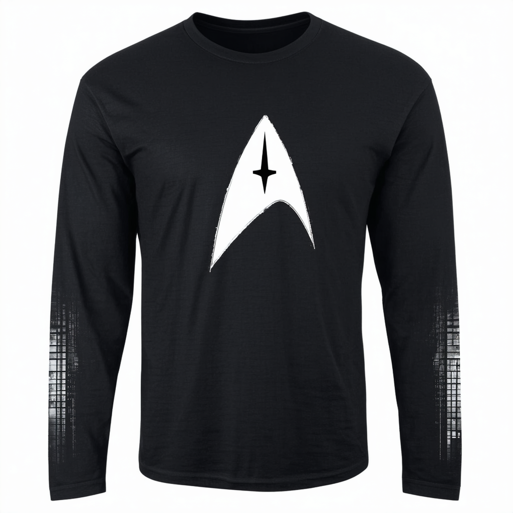 Long Sleeve: Star Trek Into Darkness - Command Logo Longsleeve Shirt Size L
