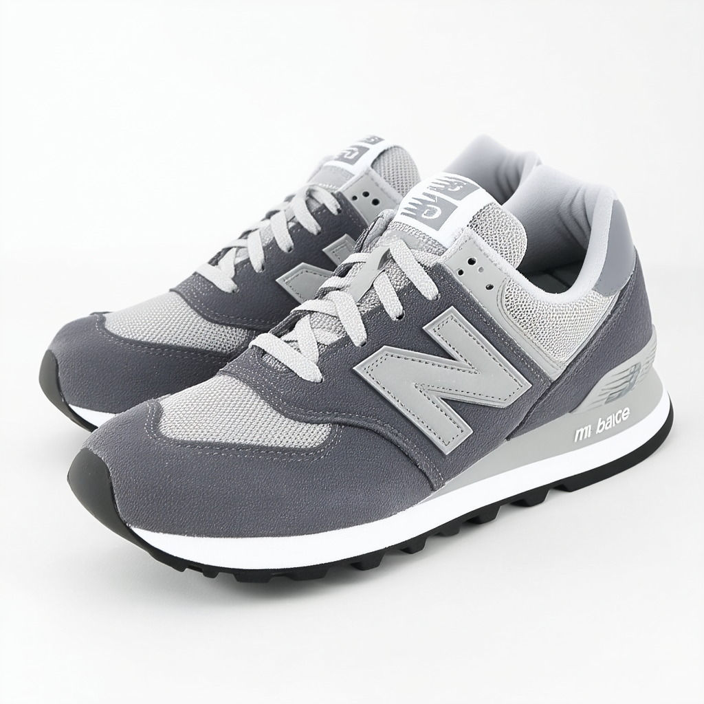 New Balance Mens M373G Classic Sneaker, Grey/Silver, 9.5
