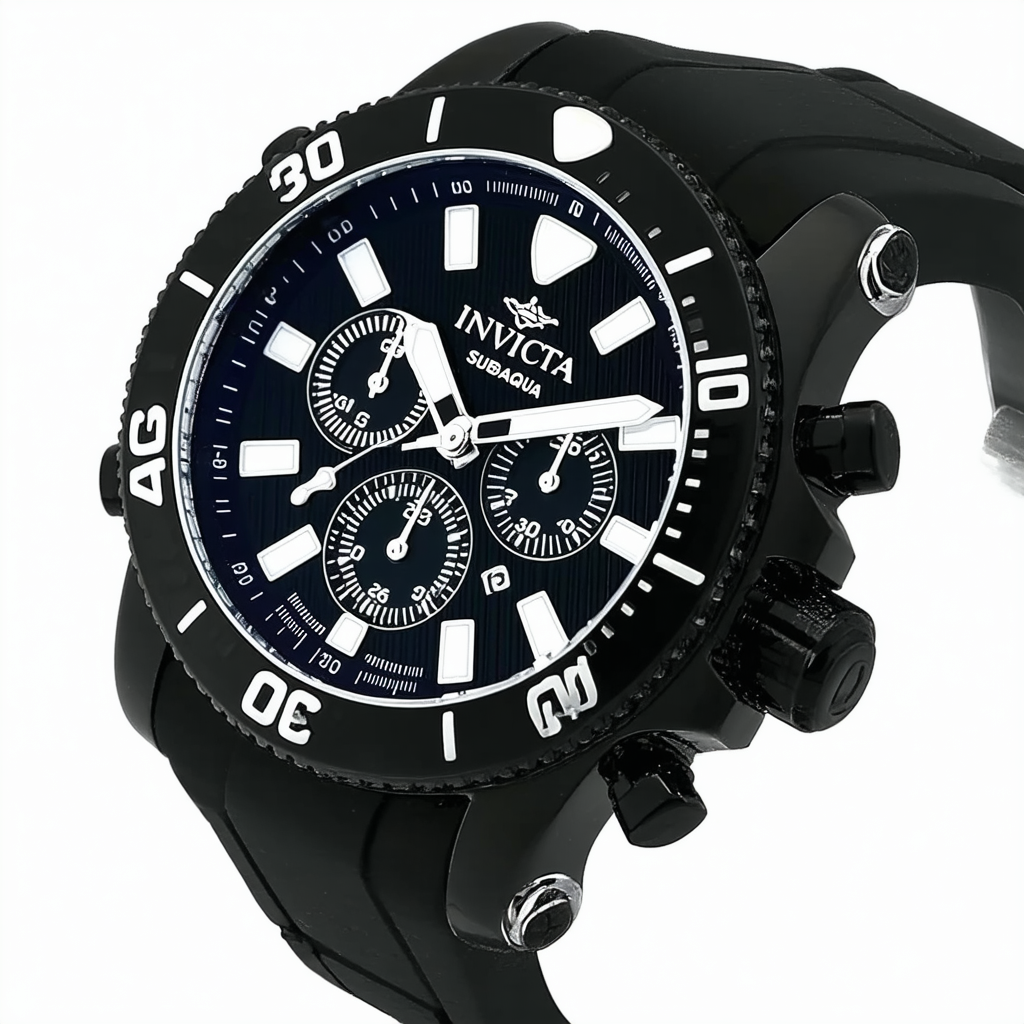 Invicta Men's 25068 Subaqua Analog Display Quartz Black Watch