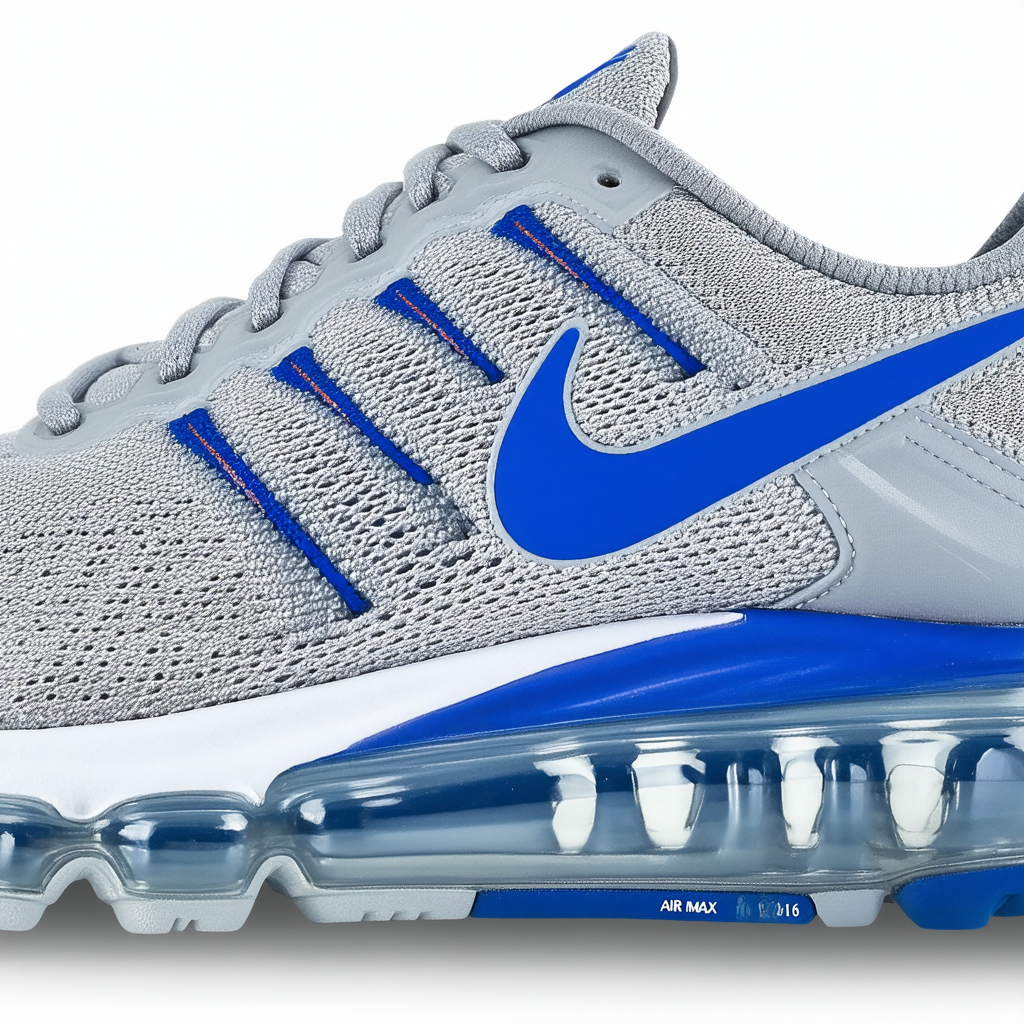 Nike 806771-004 Men AIR MAX 2016 Wolf Grey/Racer Blue/SAIL