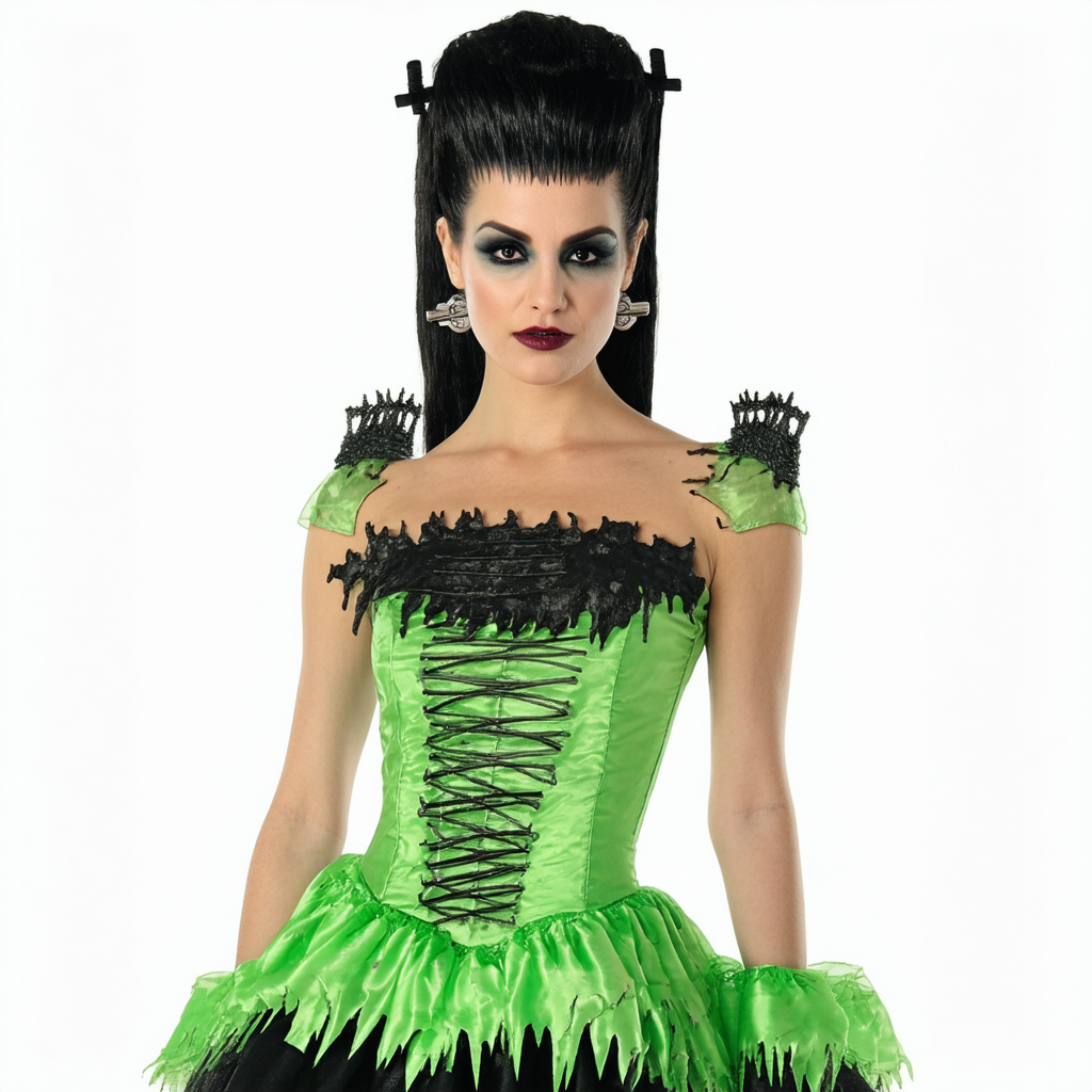 Rubie's womens Universal Monsters Bride of Frankenstein Costume Dress