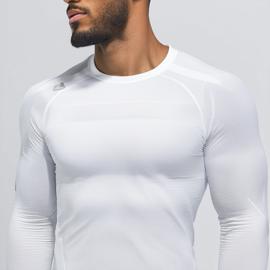 adidas Men's Training Alphaskin Long Sleeve Fitted Tee