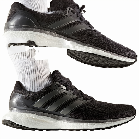 adidas Mens Supernova Glide 6 Boost, Black/White, 10 D