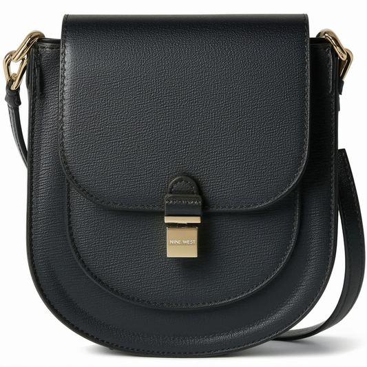Nine West Evelina Saddlebag Crossbody