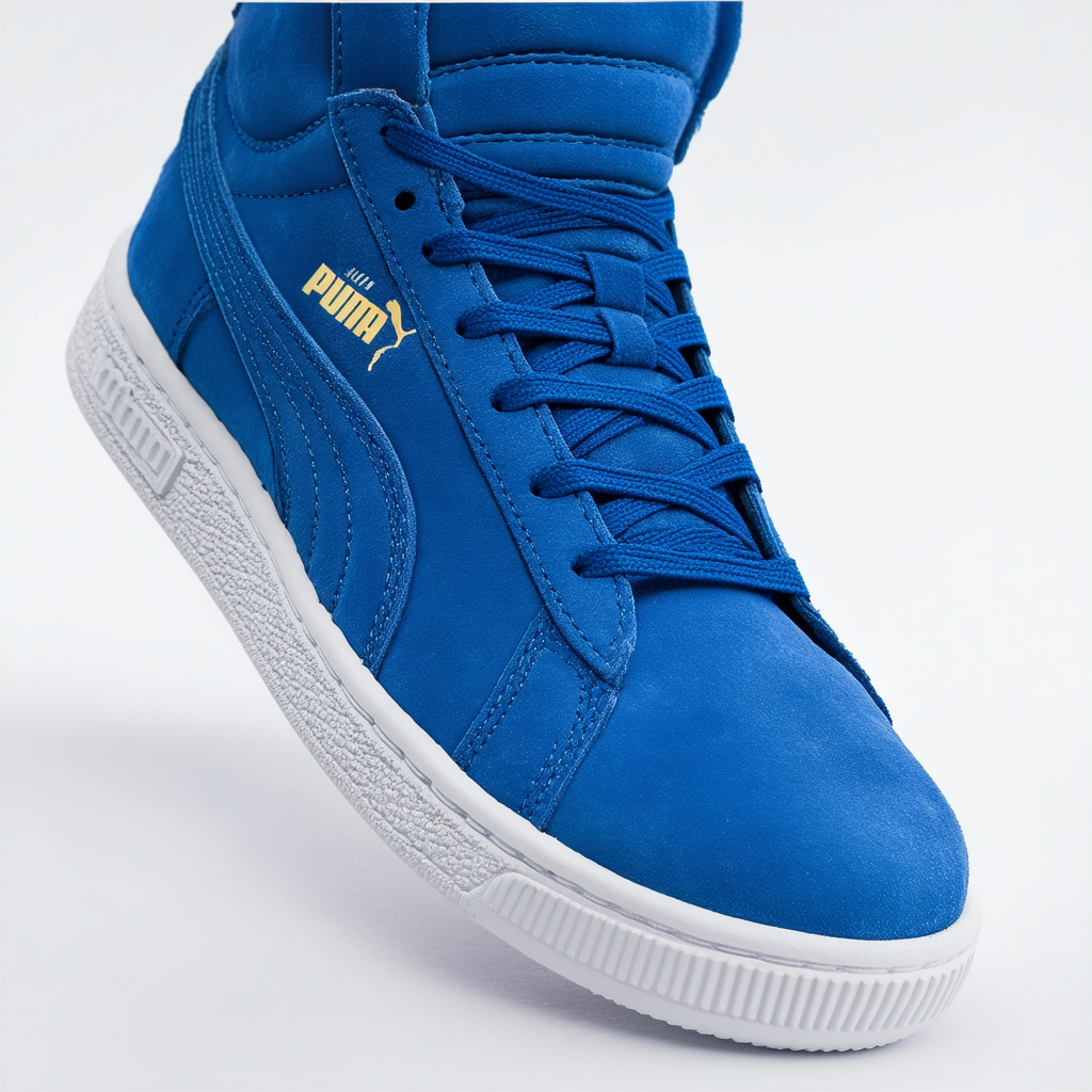 PUMA 357251-10 Men Suede Classic+ ICED Royal Royal