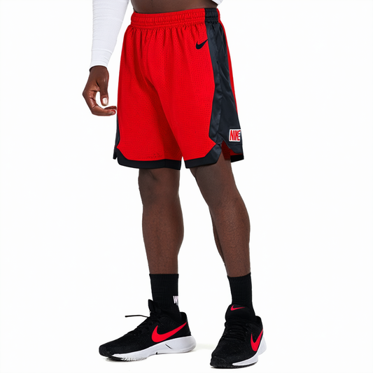 NIKE AW77 Ft Alumni Short -26 Challenge RED/Black 620634-600