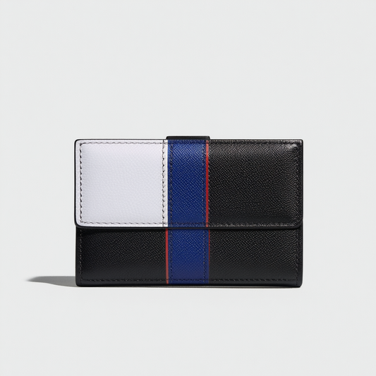 3-IN-1 WALLET WITH VARSITY STRIPE (COACH F24649)