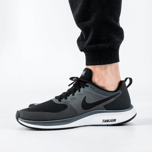 Nike Men's Tanjun Running Shoes, Black/Anthracite/Black, 6.5 M US