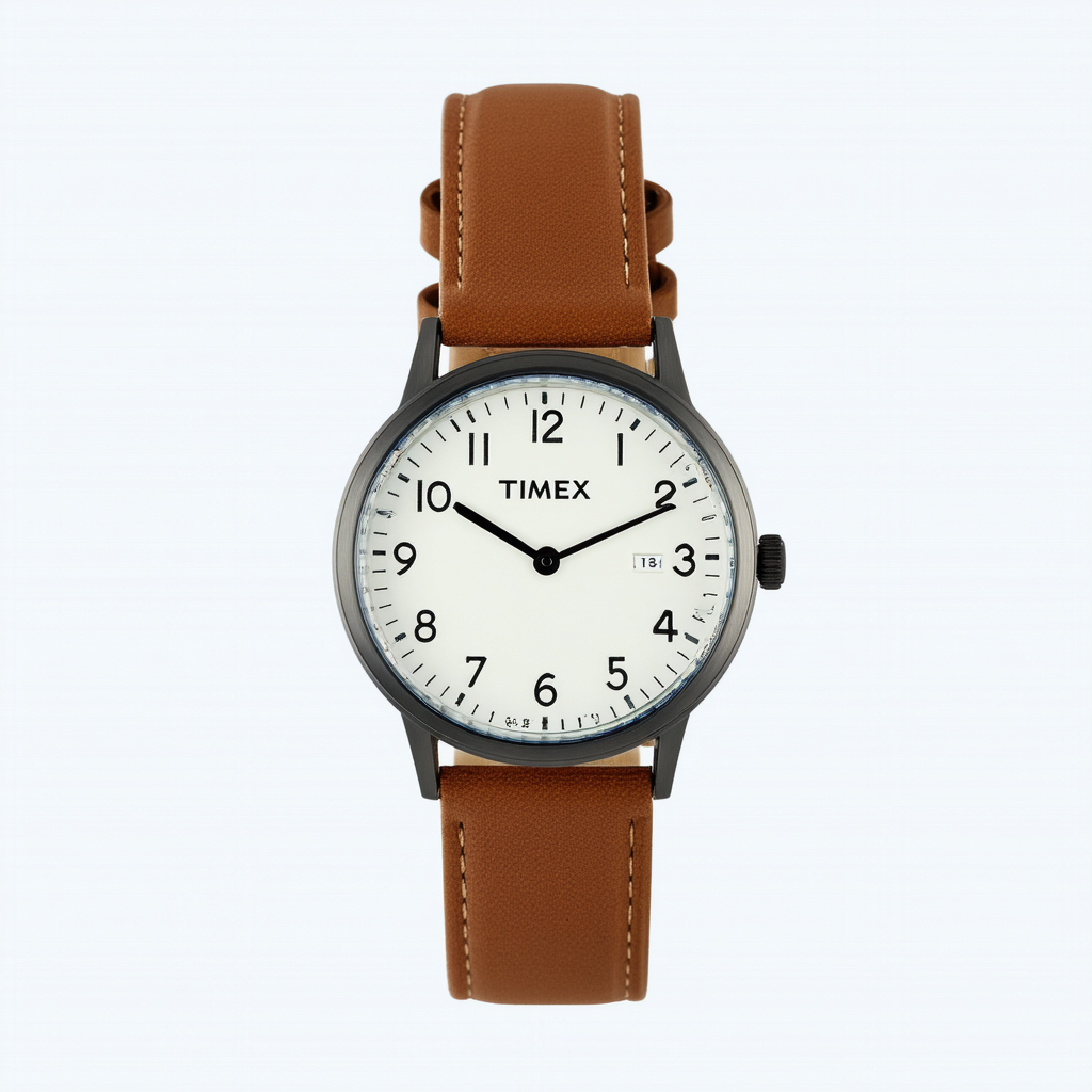 Timex TW2P95800 Waterbury Men's Watch Brown 40mm Stainless Steel