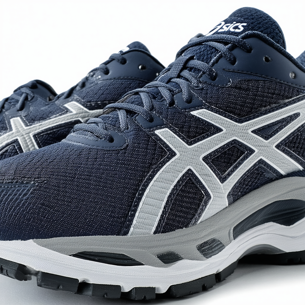 ASICS Men's Gel-Cumulus 11 Size: 8, Width: D, Color: Grey/Navy