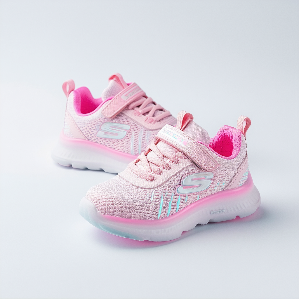 Skechers Unisex-Child Flex Glow