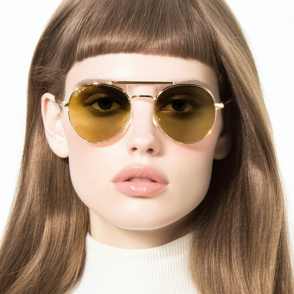 Gucci GG 4276/S - J5GDX Gold Aviator 59mm
