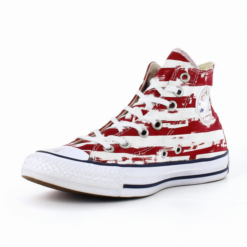 Converse Chuck Taylor All Star Ox Flags,Red/White/Blue,US 11 M