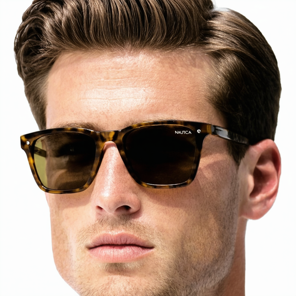 Nautica Men's N3636sp Rectangular Sunglasses