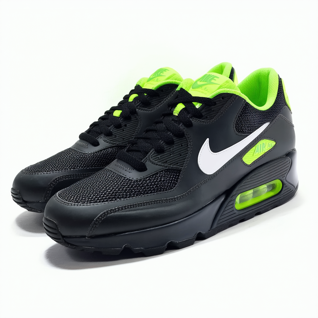 NIKE Air Max 90 Ultra BR Men's Shoes Volt 725222-700