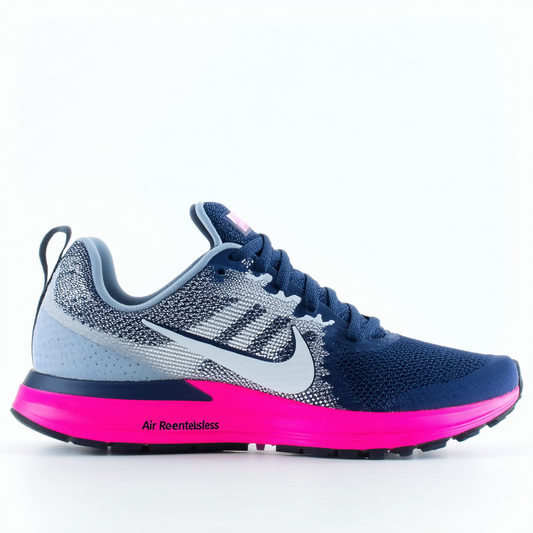 Nike Women's Air Relentless 3 GMM Bl/Mtllc Slvr/SMMT White/Pnk Running Shoe 8.5 Women US