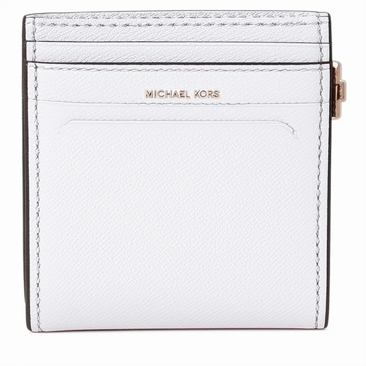 Michael Kors Jet Set Women's Travel Large Coin Wallet White