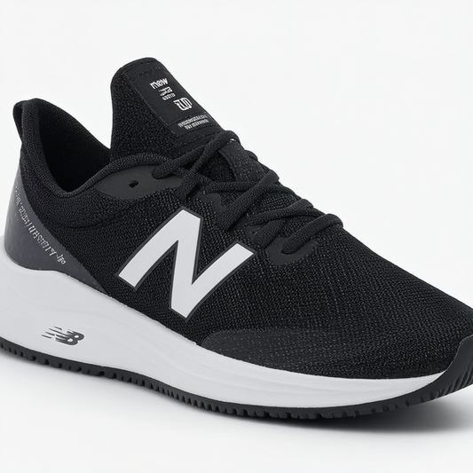 New Balance Women's CT Alley V1 Sneaker, Black/Translucent, 8