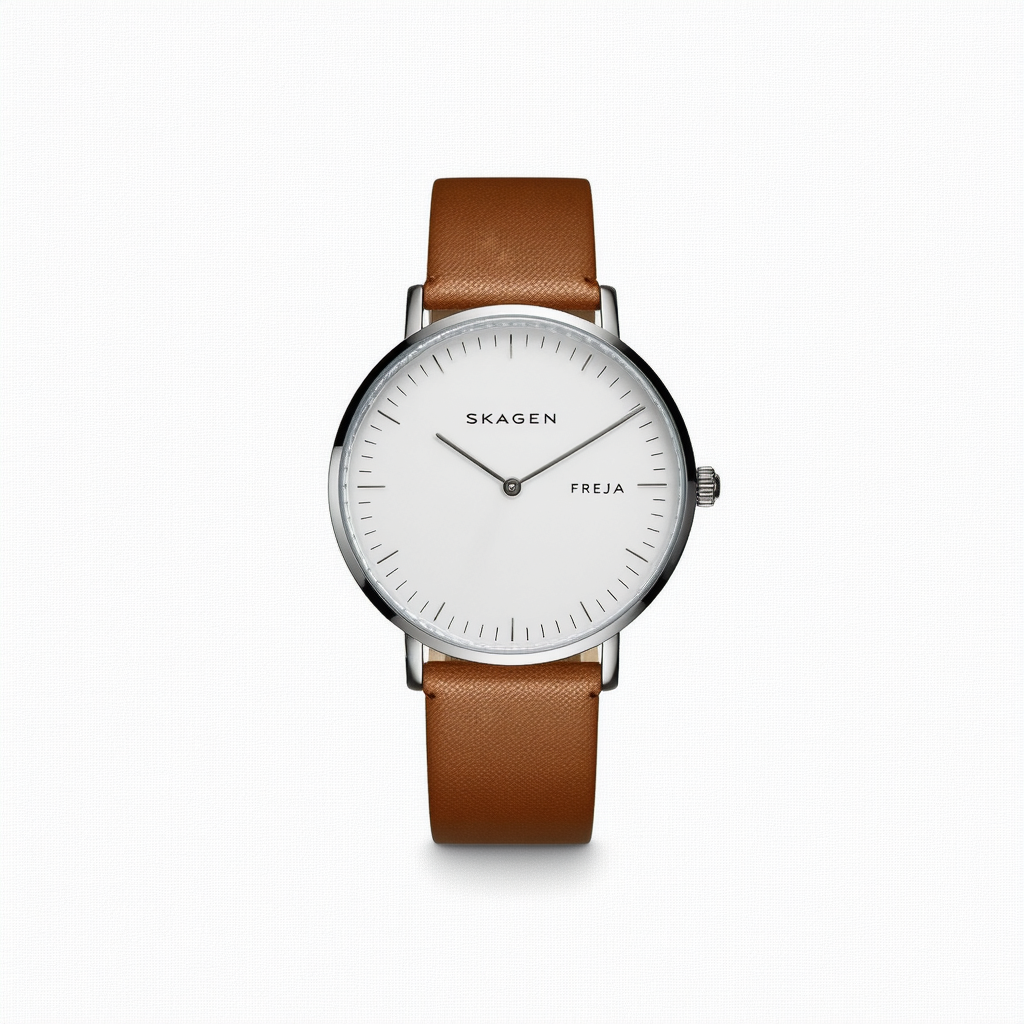 Skagen Women's Freja Leather Watch