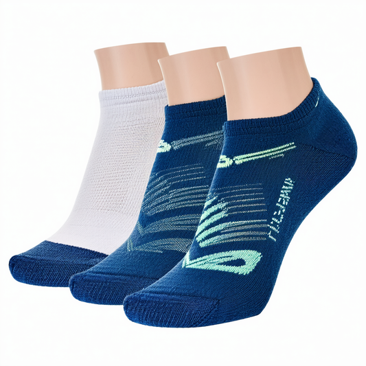 New Balance Women's Lightning Dry No Show 3-Pack Sock
