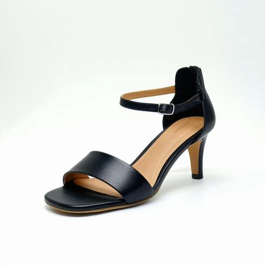 Naturalizer Women's Kendall Hblack Heel City Sandals Heeled