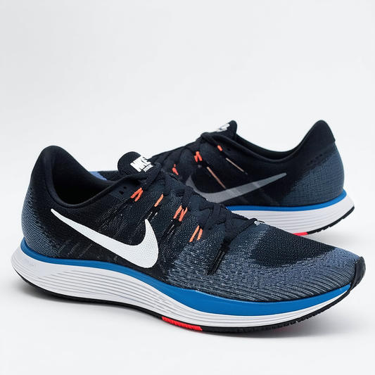 Nike Men’s Air Zoom Vomero 11 Gymnastics, Black (Squadron Blue/White/Blue Grey/Total Crimson), 12 UK