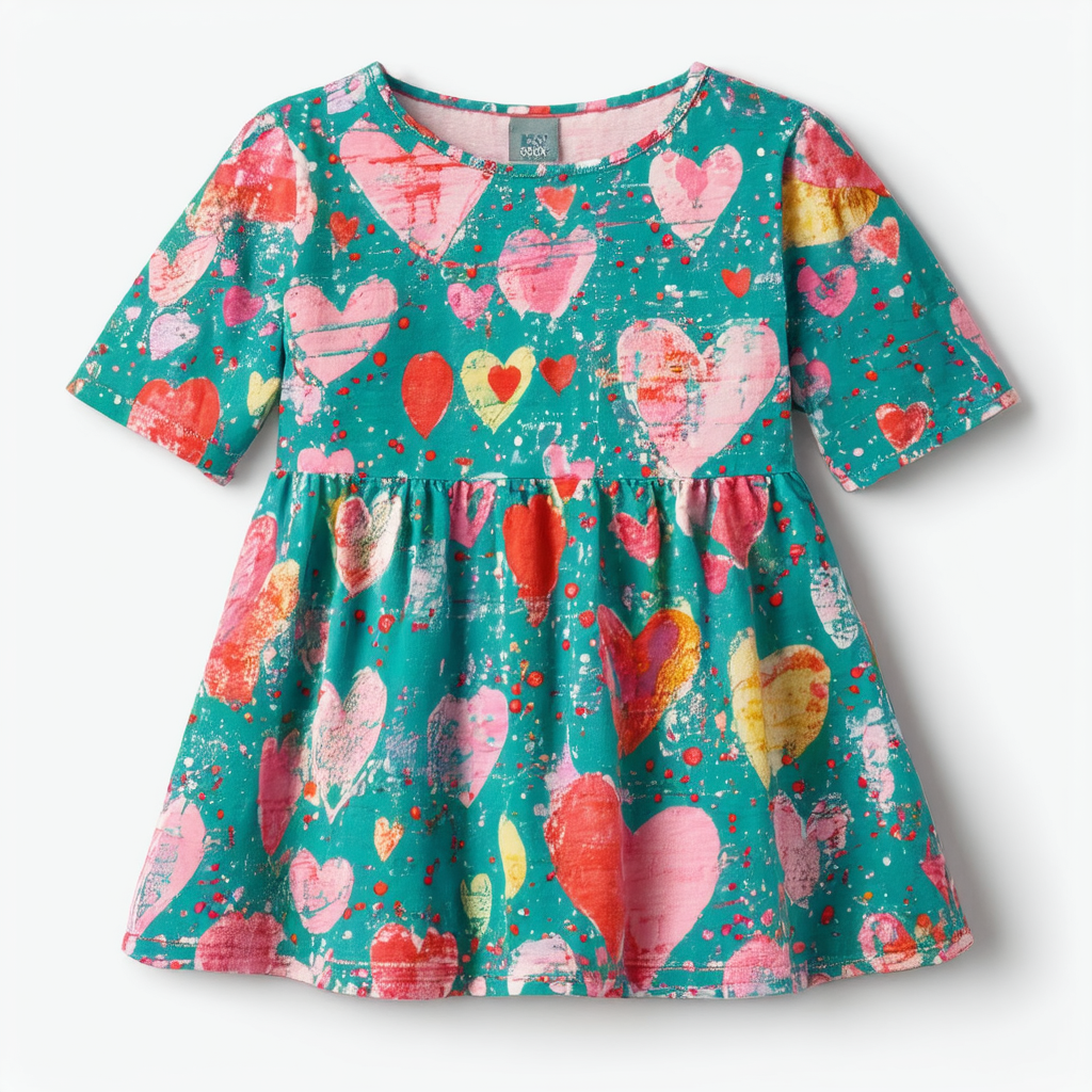 Roxy Little Girls' TW Sweltering Heart Dress