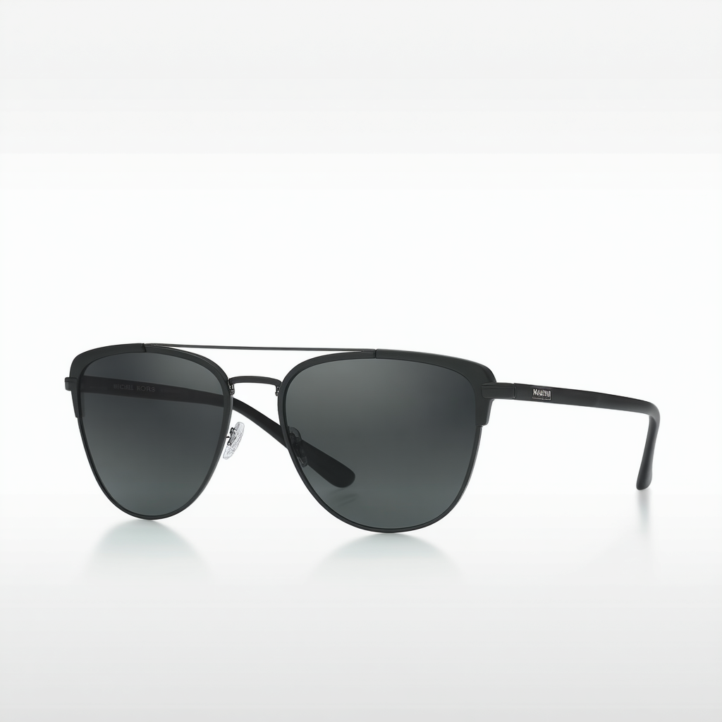 Michael Kors MIAMI MK1039B Sunglasses 106111-58 - Men's, Matte Black Frame, MK1039B-106111-58