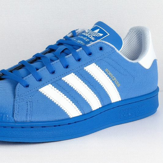 adidas Mens Courtvantage Adicolor HALBLU/HALBLU S80255 10.5