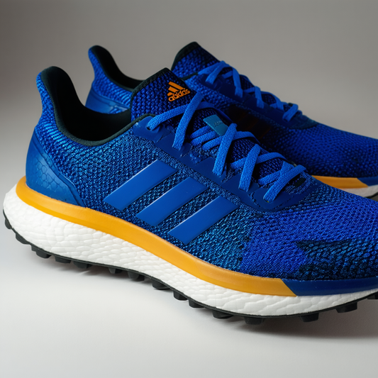 adidas New Men's Vigor 4 TR Running Shoes Collegiate Royal/Solar Gold 8.5