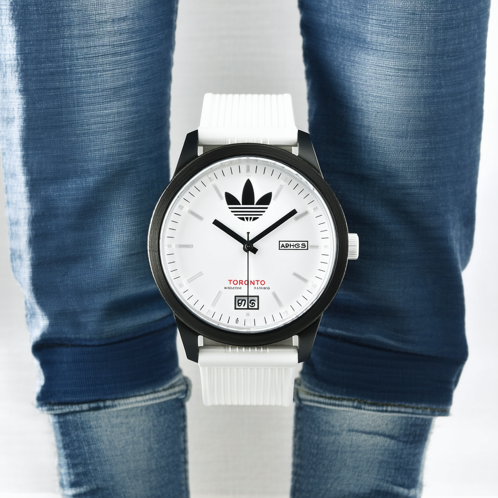 Adidas Men's ADH2036 White Toronto Analog Watch