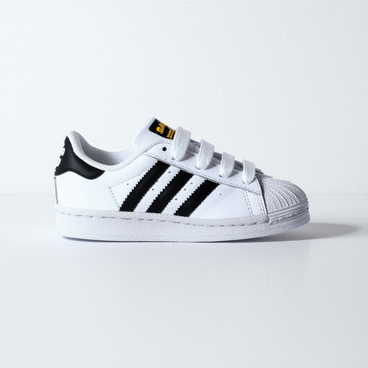 adidas Originals Kid's Unisex Superstar Black/White/Black 11.5K
