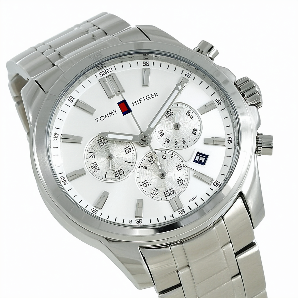 Tommy Hilfiger Men's 1791398 Sophisticated Sport Analog Display Quartz Silver Watch