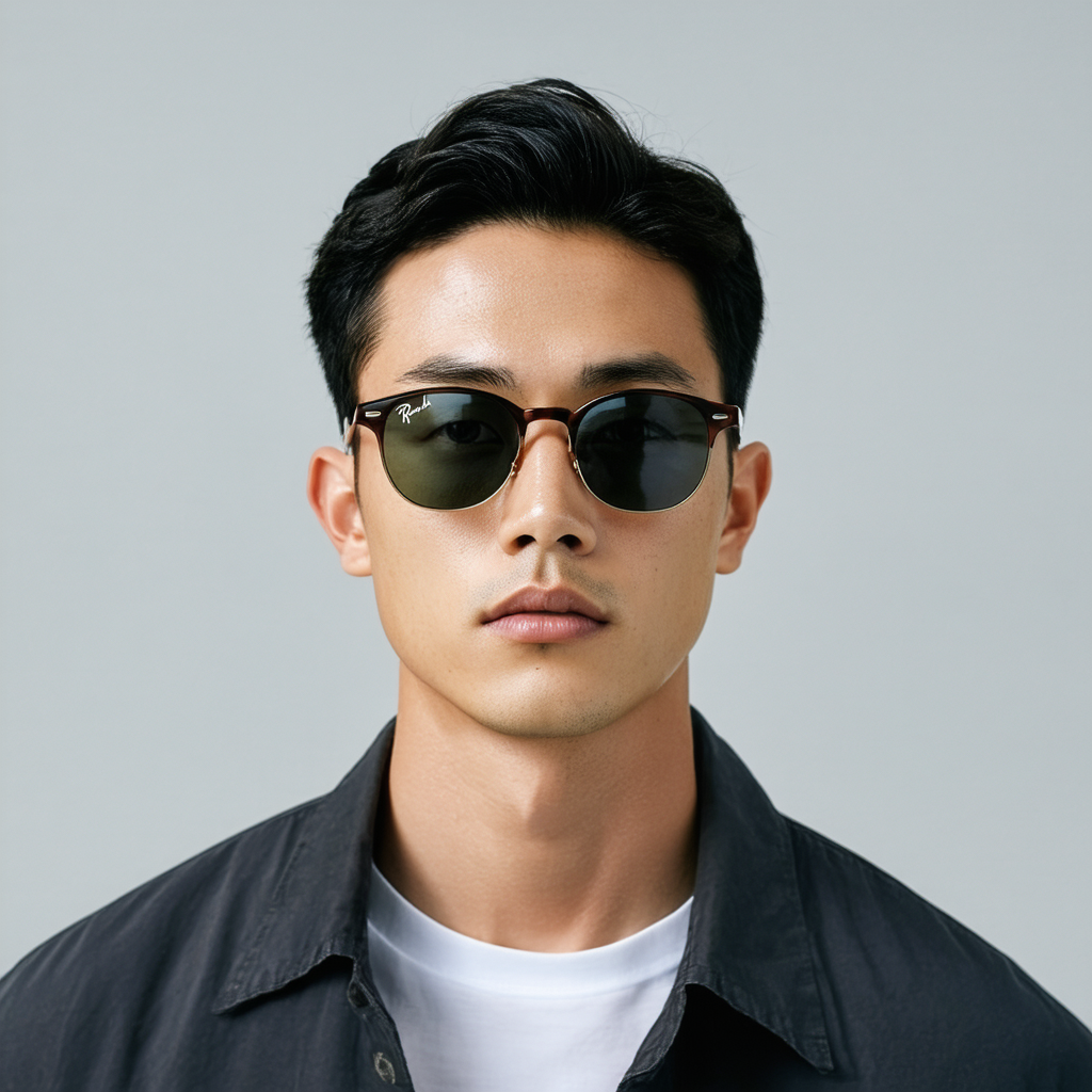 Ray-Ban RB2132f New Wayfarer Asian Fit Sunglasses
