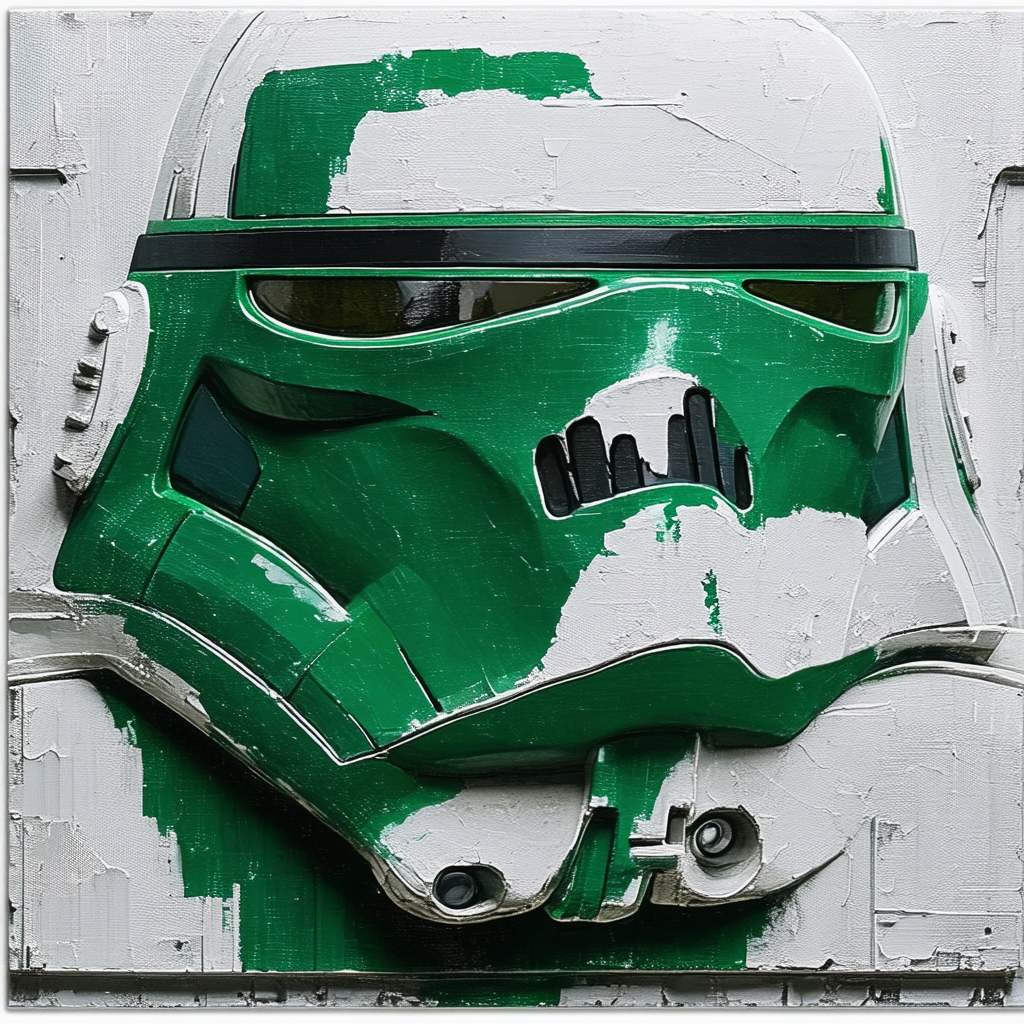 STAR WARS Men's Green Grey