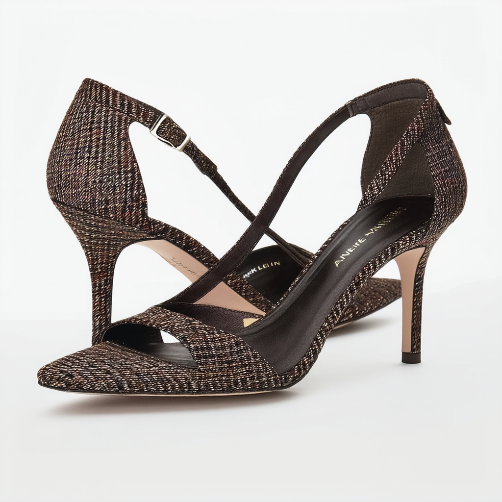 Anne Klein AK Sport Women's Camrynne Pump, Dark Brown/Multi Fabric, 6 M US