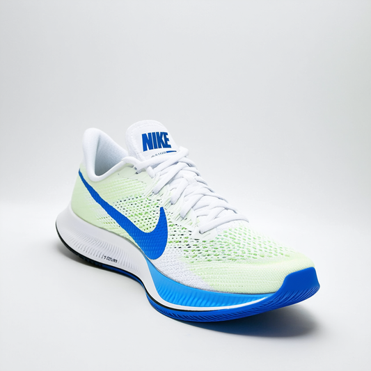 Nike Air Zoom Vomero 14 White/Racer Blue Men's Running Training Shoes Size 9