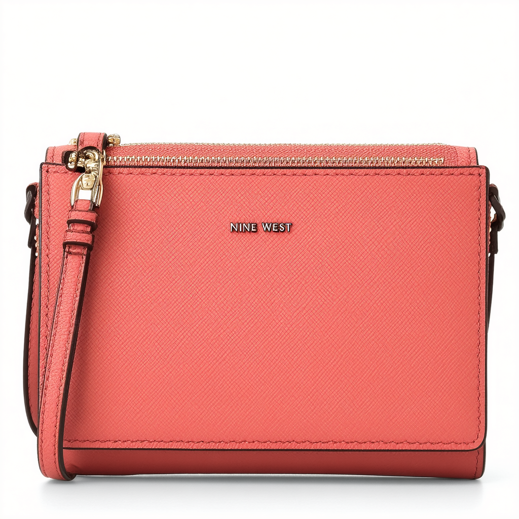 Nine West Table Treasures Tri Zip Crossbody Wallet