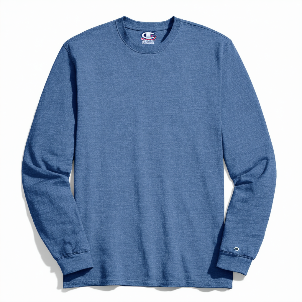 Champion Heritage 5.2-Oz. Jersey Long Sleeve Tee CC8C