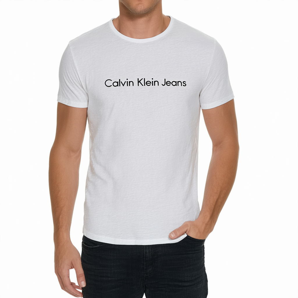 Calvin Klein Jeans Men's Modern Slub Short-Sleeve T-shirt